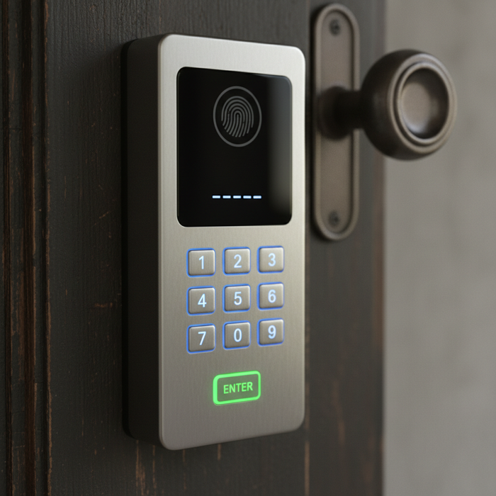 Locksmith rekeying a door lock — 24 Hour Auto Unlock, Brunswick, Georgia