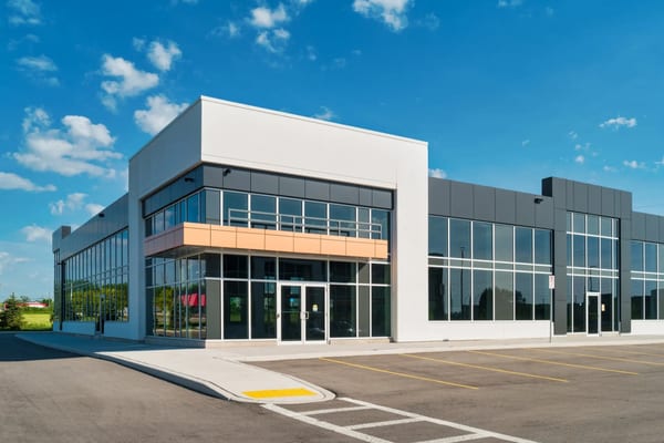 Commercial building entrance — locksmith service, Brunswick GA